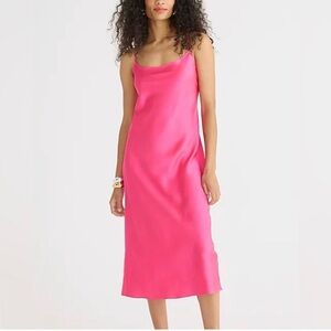 J. Crew Gwyneth slip dress in luster charmeuse